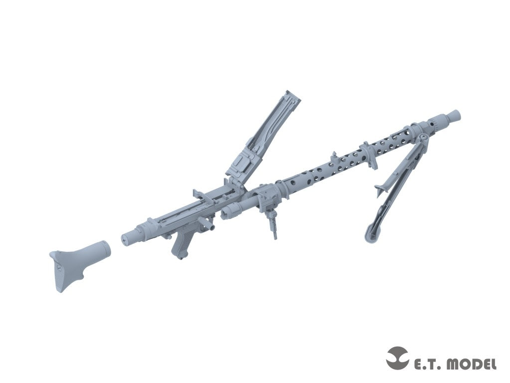 ET Model P06-002 Boîte de munitions pour mitrailleuse allemande MG34 de la Seconde Guerre mondiale (imprimée en 3D) 1/6 – image 4