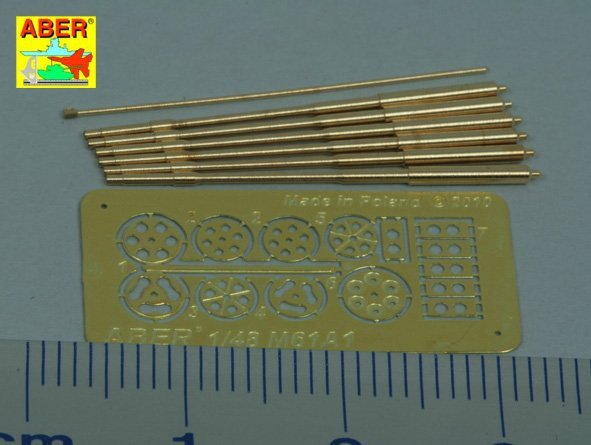 Aber A48 050 Jeu de canons pour canon de 20 mm M61A1 utilisé dans les avions modernes des forces américaines (1/48) – imagen 8