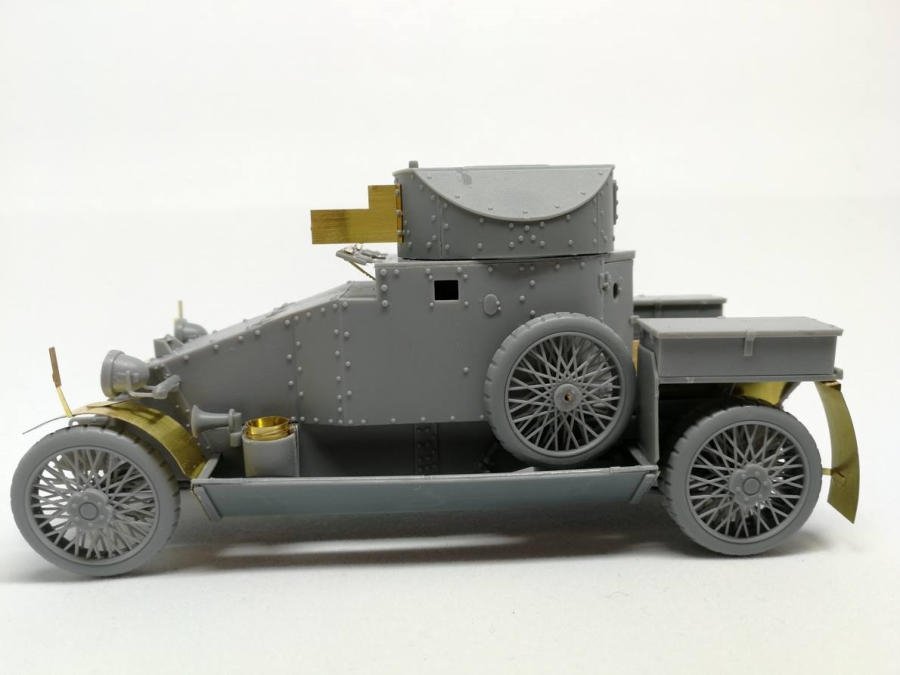 Ensemble de photodécoupe Copper State Models A35-001 Lanchester 1/35 – Bild 7