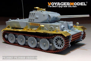 Maquette Voyager PE35908, char allemand Pz.Kpfw.VI Ausf.B (VK36.01) de la Seconde Guerre mondiale, modèle de base pour REVOSYS au 1/35 – image 5