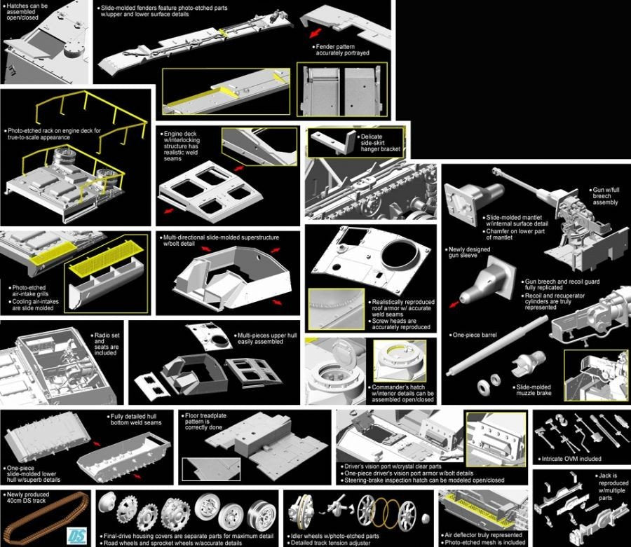 Dragon 6593 StuG.III Ausf.G Production tardive décembre 1944 (1/35) – image 3