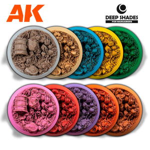 AK Interactive AK13002 PURE GRIME – DEEP SHADES 30ML – Bild 2