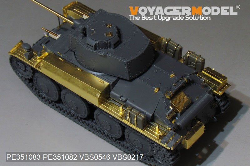 Voyager modèle PE351083 WWII allemand Pz.Kpfw.38(t) Ausf.E/F Tamiya 1/35 – image 5