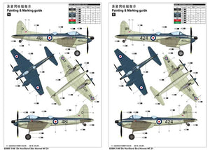 Trompette 02895 De Havilland Sea Hornet NF.21 – image 3