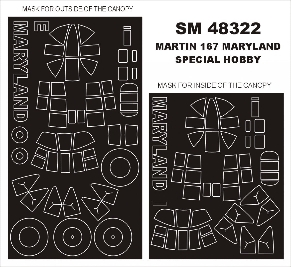 Montex SM48322 MARTIN 167 MARYLAND SPÉCIAL HOBBY