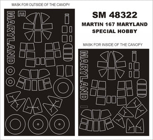 Montex SM48322 MARTIN 167 MARYLAND SPÉCIAL HOBBY
