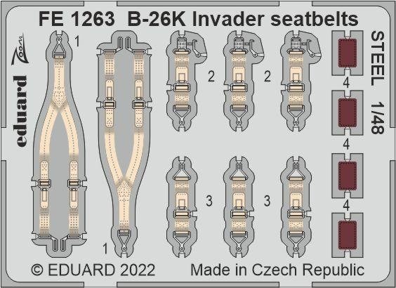 Eduard BIG49326 B-26K Invader ICM 1/48 – immagine 5