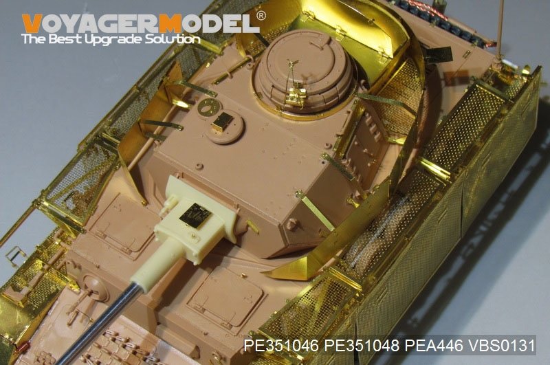 Maquette Voyager PE351046, char allemand Pz.Kpfw.IV Ausf.J (production tardive), Seconde Guerre mondiale, base pour RFM 5033, échelle 1/35 – image 15