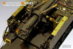 Maquette Voyager PE35875 Canon automoteur américain M40 de base de la Seconde Guerre mondiale (base d&amp;#39;antenne incluse) pour Tamiya 1/35 – imagen 5