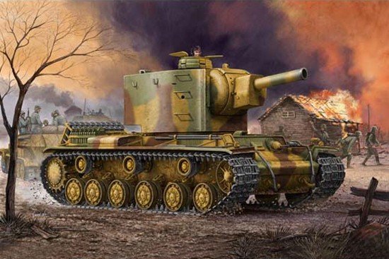 Trumpeter 00367 Char allemand Pz.Kpfm KV-2 754(r) (1/35)