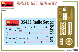 MiniArt 35455 ENSEMBLE RADIO AMÉRICAINE SCR-299 1/35 – immagine 2