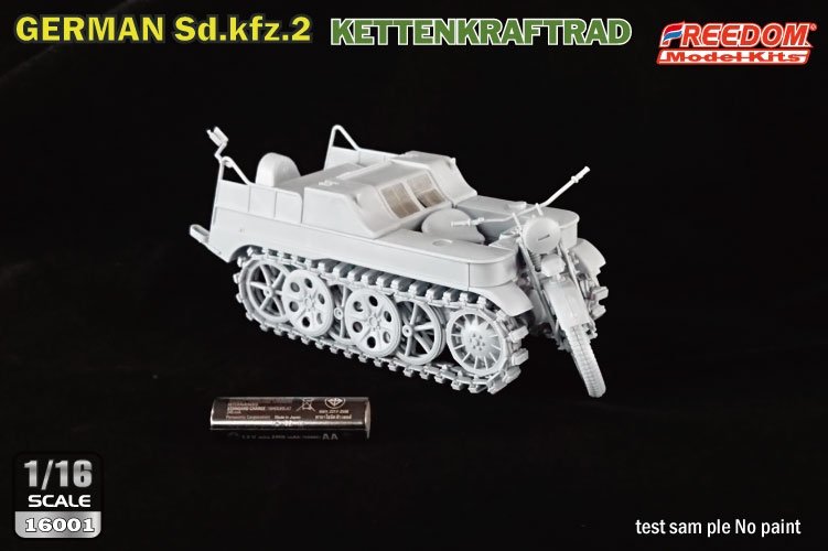 Liberté 16001 Sd.Kfz. 2 Kettenkraftrad Type HK 101 1/16 – Bild 8