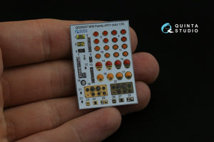 Quinta Studio QD35037 M35 Family 3D-Printed &amp;amp; colored Interior on decal paper (AFV club) 1/35 – image 7
