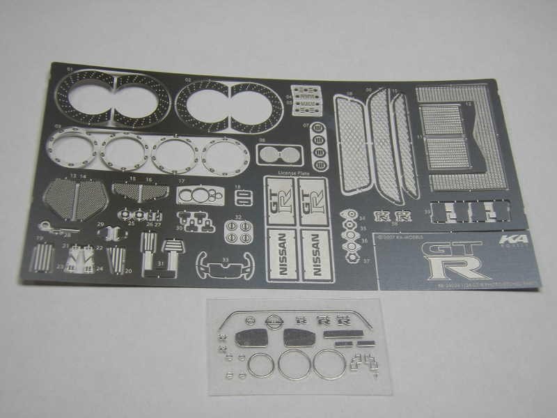 KA Models KE-24024 Nissan GT-R35 PIÈCES DE DÉTAIL EN PHOTODÉCROÏDE POUR MAQUETTE Tamiya 1/24