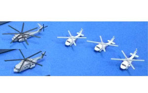 Coffret Aoshima 00266 Hélicoptère JGSDF 1/700 – immagine 2