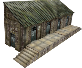 RT-Diorama 35023 ENTREPÔT FERROVIAIRE 1/35  – imagen 5