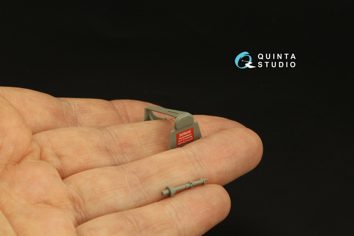 Quinta Studio QD35101 FW 190A-6 3D-Printed &amp;amp; coloured Interior on decal paper (Border Model) 1/35 – zdjęcie 11
