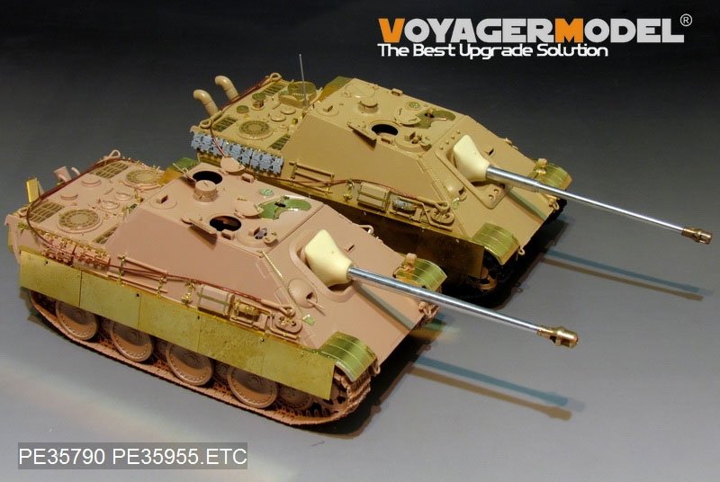 Maquette Voyager PE35955 Jagdpanther G1 version Seconde Guerre mondiale pour MENG TS-039 1/35 – immagine 15
