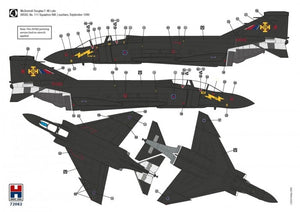 Hobby 2000 72082 F-4K Phantom FG.1 Late Vol.2 (Fujimi + Cartograf + Masques) 1/72