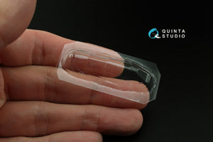 Verrière transparente thermoformée Quinta Studio QC48066 La-5FN, 1 pièce, (pour kit Zvezda) 1/48 – imagen 5