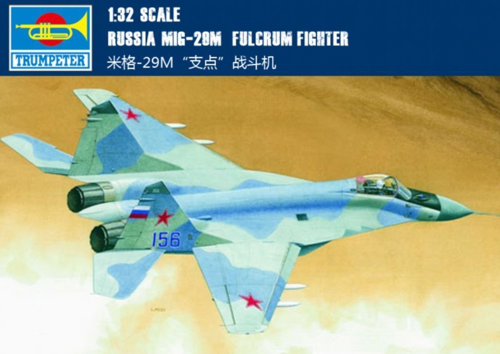 Trumpeter 02238 MIG-29M point d&amp;#39;appui (1/32)