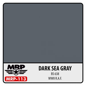 Peinture MR. Paint MRP-113 Gris Mer Foncé Seconde Guerre mondiale RAF 30 ml