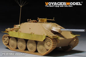 Maquette Voyager PE351053B Chasseur de chars allemand Sd.Kfz.138/2 Hetzer, version tardive (la version B inclut le canon), pour maquettes ACADMY 13230/13277 au 1/35 – image 4