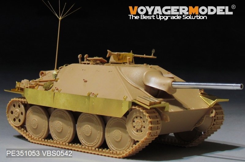 Maquette Voyager PE351053B Chasseur de chars allemand Sd.Kfz.138/2 Hetzer, version tardive (la version B inclut le canon), pour maquettes ACADMY 13230/13277 au 1/35 – image 4