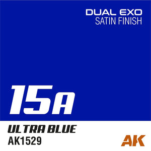 AK Interactive AK1559 DUAL EXO SET 15 – 15A ULTRA BLUE &amp;amp; 15B ALMIRANT BLUE – image 2