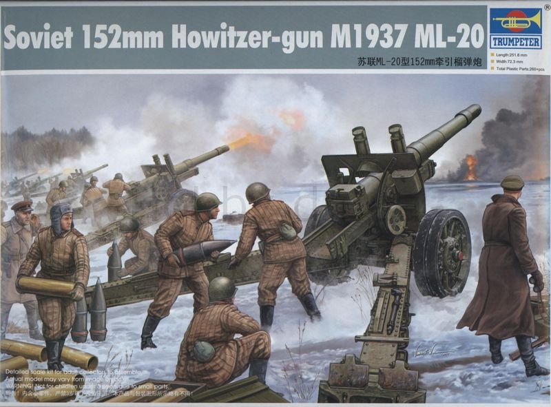 Trumpeter 02315 Obusier soviétique de 152 mm M1937 (1/35)