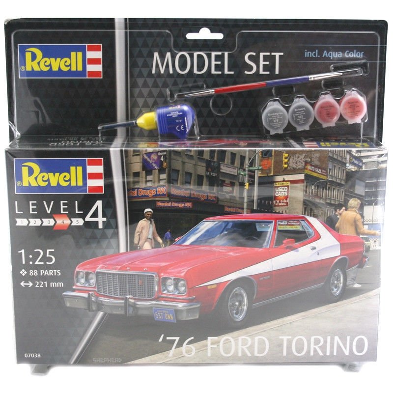 Revell 67038 Coffret de maquette Ford Torino 76 (1/25) – Bild 2