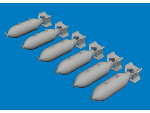 Eduard 672394 Bombes américaines de 500 lb, impression au 1/72