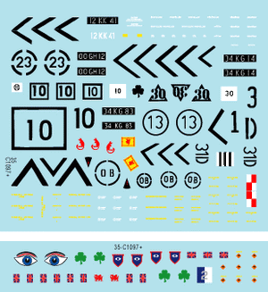 Star Decals 35-C1097, paquet. Telic 2 1/35 – Bild 3