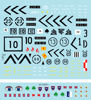 Star Decals 35-C1097, paquet. Telic 2 1/35 – Bild 3