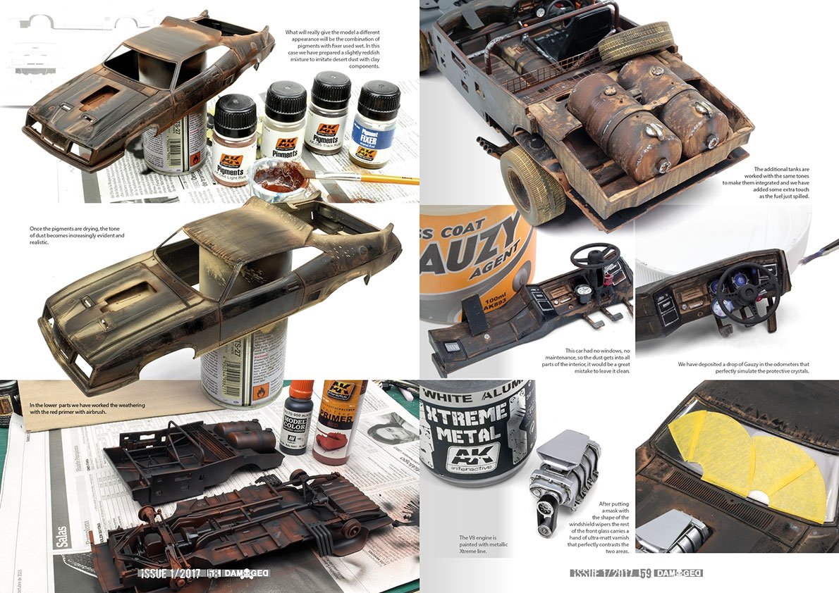 ABTEILUNG 502 ABT701 - Numéro endommagé 01 - Magazine Weathered &amp;amp; Worn Models (ANGLAIS)  – image 4