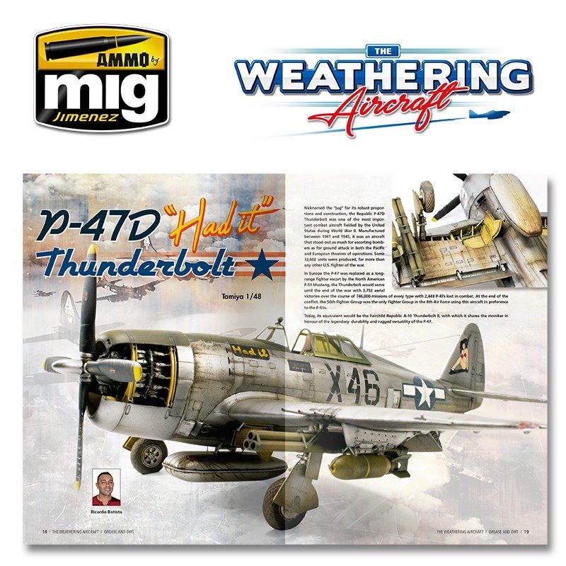AMMO de Mig Jimenez 5215 The Weathering Aircraft Numéro 15. GRAISSE ET SALETÉ (Anglais) – image 3