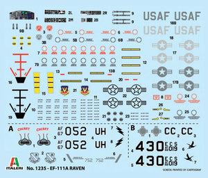 Italeri 1235 EF-111 A Raven 1/72 – image 3