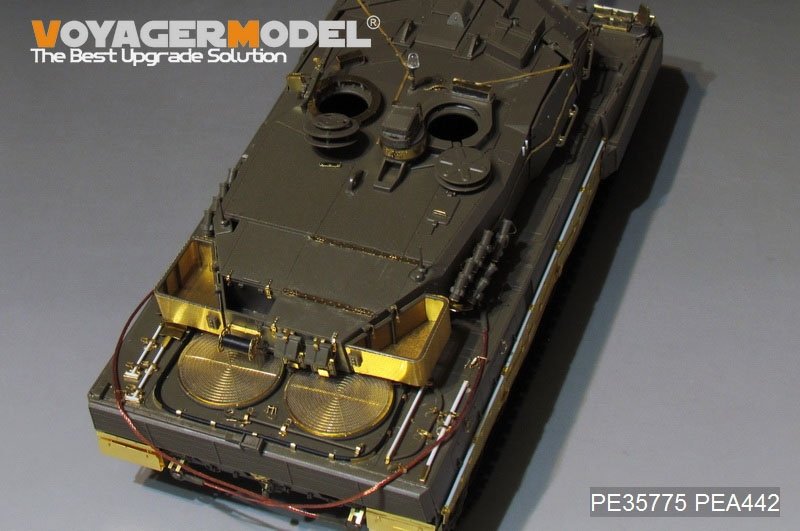 Maquette Voyager PE35775A Leopard 2A5 allemand moderne (Version A, canon non inclus) (Pour TAMIYA 35242) 1/35 – immagine 3