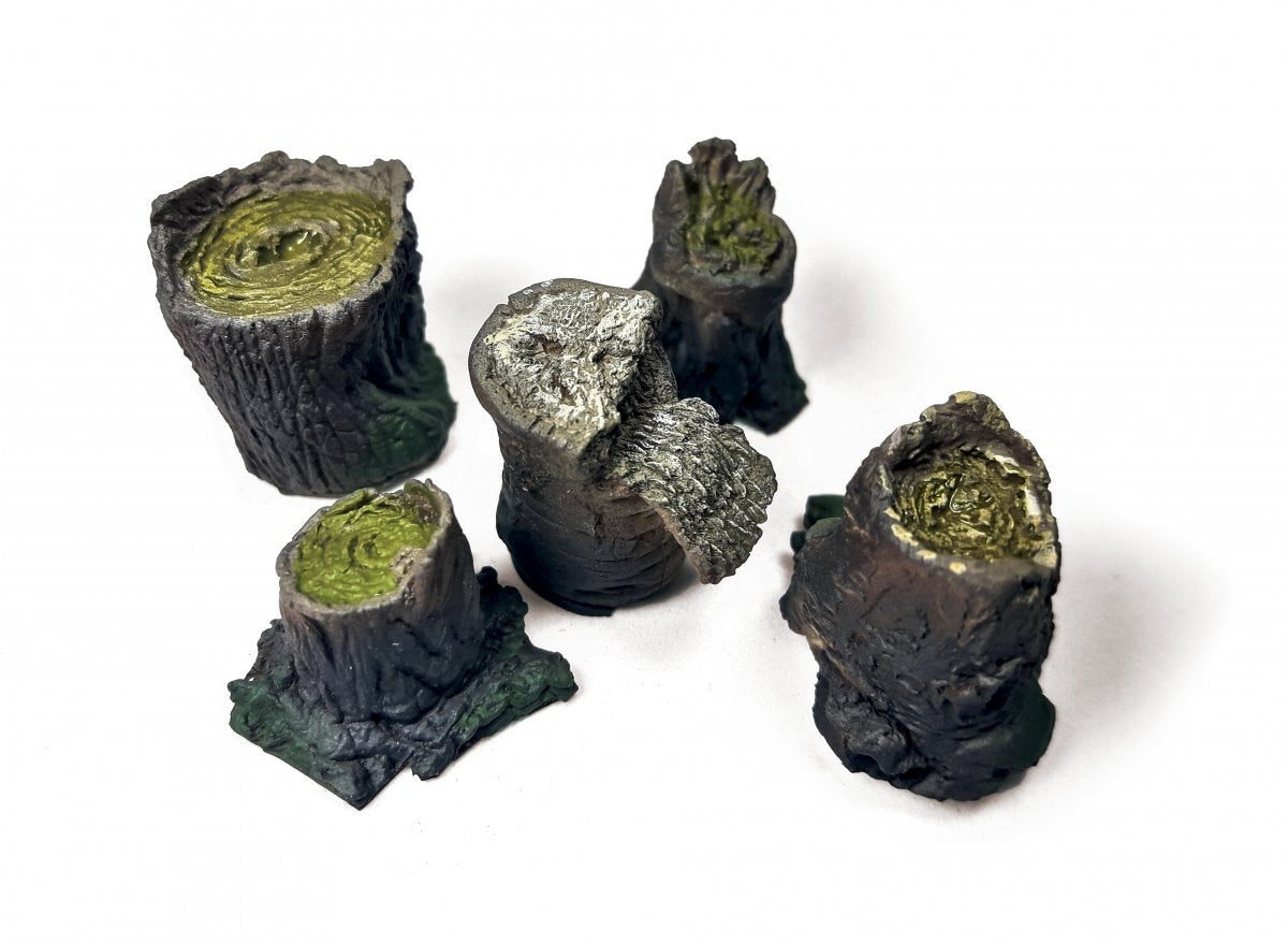 Vallejo SC306 Scenics Petites souches d'arbres 1/35