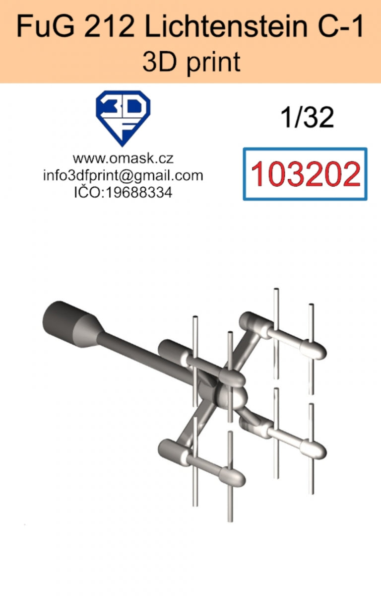 Omask 103202 FuG 212 Lichtenstein C-1 (impression 3D) 1/32