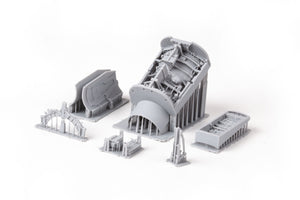 Eduard 648974 Baies de train d&amp;#39;atterrissage F-16C (version initiale) - Maquette KINETIC PRINT au 1/48 – image 3