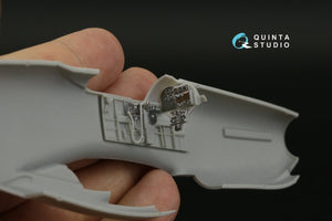 Intérieur imprimé en 3D et coloré sur papier décalcomanie Quinta Studio QDS-48364 F-82G Twin Mustang (Modelsvit) (Petite version) 1/48 – immagine 4