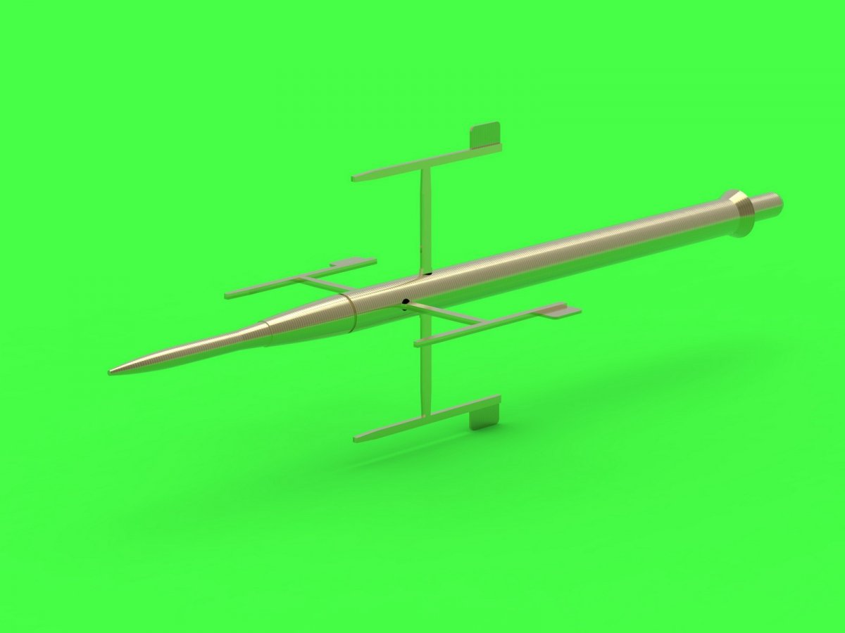 Master AM-48-144 F-16XL / F-CK-1 Prototypes Tube Pitot et sondes AOA (1/48) – Bild 3