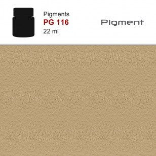 Pigments en poudre Lifecolor PG116, teinte Boue sèche, 22 ml, Europe du Sud 