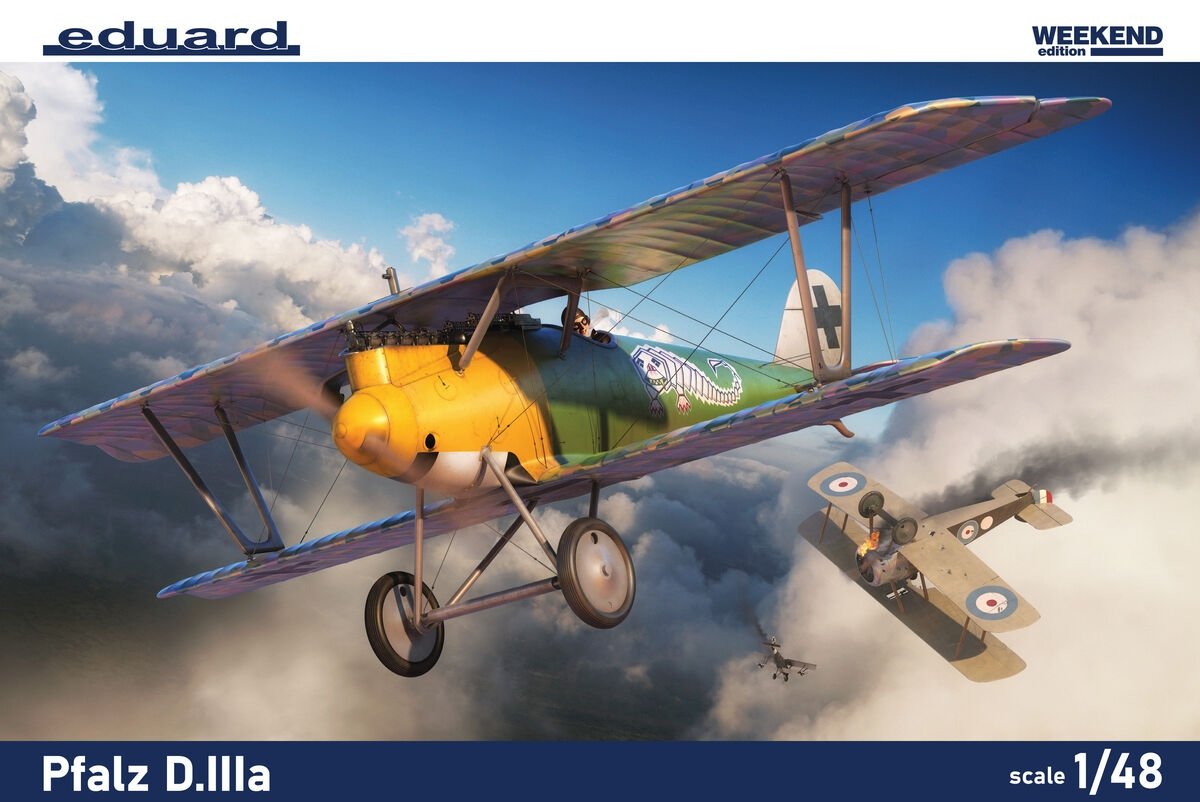 Eduard 8414 Pfalz D.IIIa édition week-end 1/48
