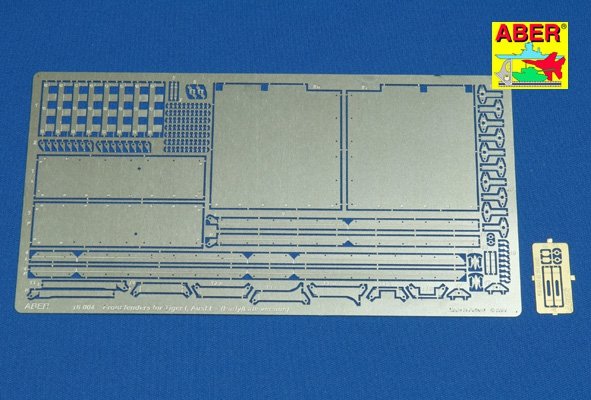 Aber 16004 Ailes avant pour Tiger I, Aufs.E - Version ancienne/tardive (1/16) 