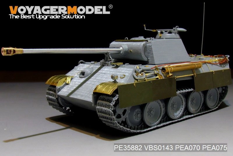 Maquette Voyager PE35882WWII Panther G allemand, version initiale, pour DRAGON 1/35 – Bild 7