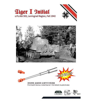 Maquette Border Model TK-7204 Tiger I Initial 1/72  – Bild 4
