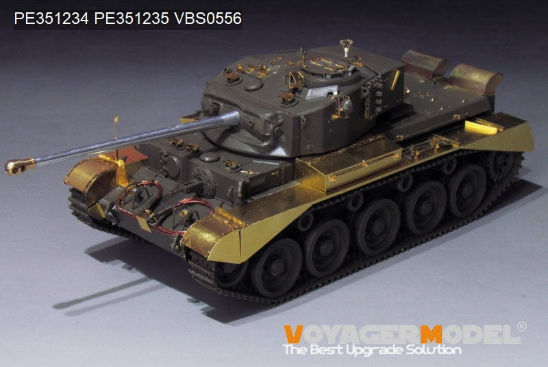 Kit de mise à niveau Voyager Model PE351234 pour le Comet A-34 britannique de la Seconde Guerre mondiale, compatible avec la maquette TAMIYA 35380 au 1/35 – image 6