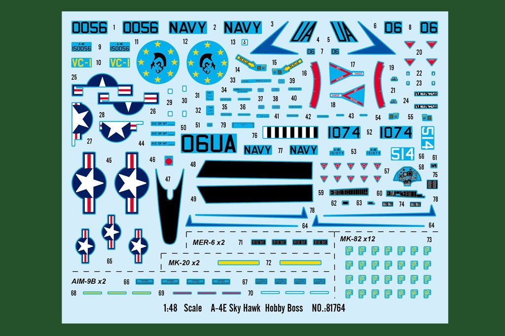 Hobby Boss 81764 A-4E Sky Hawk 1/48 – Bild 3